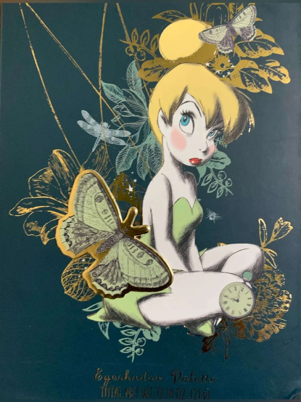 New Taste Beauty x Disney Tinker Bell 12 Color Eyeshadow Palette